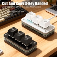 Copy Cut Mini Cherry 3-Key Keypad Gaming Keyboard Mechanical One Handed