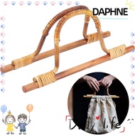 DAPHNE Bag Handle Replacement, Wood Wooden Bag Handles, DIY Purse Shoulder Bag Strap Wallet