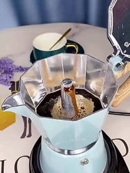 ( Promotion+++) คุ้มที่สุด Moka Pot หม้อต้มกาแฟ หูจับลายไม้ มอคค่าพอท กาต้มกาแฟ กาต้มกาแฟสด 300ml สำหรับ 6 ถ้วย กาแฟ ราคาดี อะไหล่ เครื่อง ชง กาแฟ อะไหล่ เครื่อง บด กาแฟ อะไหล่ หม้อ ต้ม กาแฟ อะไหล่ เครื่อง กาแฟ