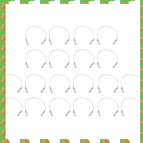 T36C 20Pcs 3G HD SDI Cable BNC Cable 30Cm 75 Ohm For Cameras BMCC Video Equipment Supports HD-SDI 3G