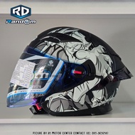 RD Random BTหมวกกันน็อค AIR FORCE1 BT รองรับบลูทูธ  M L XL 2XL แว่น2ชั้น รองการใส่แว่นตา มอก