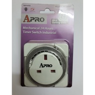 APRO 24hrs 13Amp Plug In Timer Switch (White)