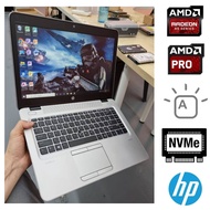 GAMING budget HP ELITEBOOK 745 G4 AMD PRO A8-9TH REFURBISHED LAPTOP gaming laptop