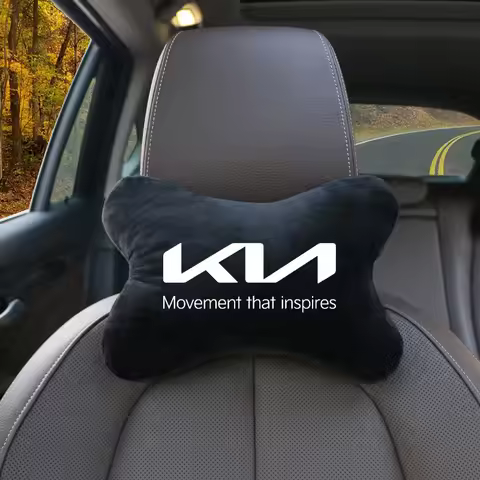 guzhen for KIA Car Headrest Cover Auto Seat Cover Head Neck Rest PillowSportage Rio Ceed Picanto K5 