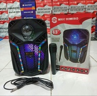 Speaker Aktif Bluetooth Kimiso QS-2602 - QS-2603 Free Microphone Kabel