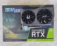 ZOTAC GAMING GeForce RTX 3070 8G DDR6 256BIT มือสอง พร้อมส่ง