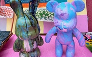 Central IRREGULart Fluid Bear or Rabbit Piggy Bank Fluid Painting Workshop 