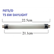 F6T5/D T5 6W Daylight Fluorescent Tube