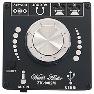 -1002M Bluetooth 5.0 Subwoofer Amplifier Board 2X100W 2.0 Channel High Power Audio Stereo Amplifier Board Bass AMP
