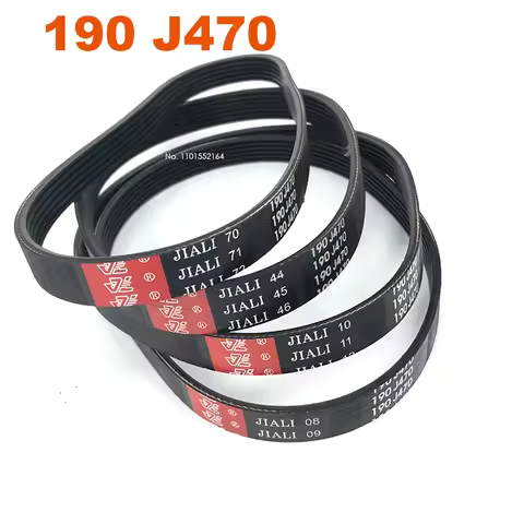 JIALI V-Belt 190j/PJ470 Treadmill Belt Mower With Rubber Multi-Furrow Belt 3/4/5/6/7/8/9/10Ribs