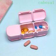 CABEZA Pill Box Waterproof Pill Organizer Storage Container Jewelry Storage Pill Box