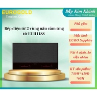 Eurogold EUH2233 induction cooker with 3 built-in cooking zones