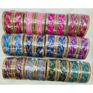 Fancy Indian Bangle with Zig Zag Design / Metal Bangles / Indian Bangles/ Gelang Tangan / Bollywood 