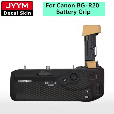 Customized Sticker BG-R20 Decal Skin Vinyl Wrap Film For Canon R52 R5M2 Camera Battery Grip Handle E