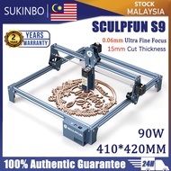 SCULPFUN S9 Laser Engraver Laser Engraving Machine Laser Cutting Machine Laser Engraver 110-240V (Ma