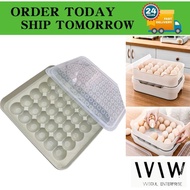 Egg Box /Refrigerator Storage Box /Egg Storage Box /Storage Box Plastic /Egg Tray /30pcs Eggs Storag