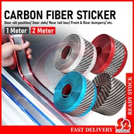 5D 6D 5cm Carbon Fiber Sticker Universal Styling Car Side Door car door sticker door sill sticker ca