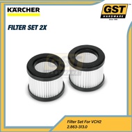 Karcher Filter Set for VCH2 Vacuum Cleaner Filter Car Vacuum