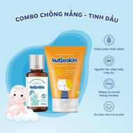 Combo travel (Kuteskin sunscreen 30g &amp; Kutieskin lemon eucalyptus oil 30ml) For Baby - CNK01, BDC02
