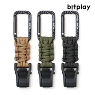 [bitplay x BASE 550] Hand-Woven Instant Buckle Clip|Hook Hook Backpack Hanging Clip Id Holder Campin