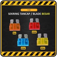 Fuse Fuse/ Large Plug-in Fuse ( DX ) || 5A 10A/ 15A/ 20A/
