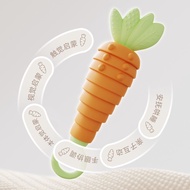 Carrot small month old teether baby teething stick胡萝卜小月龄牙胶婴儿磨牙棒4个月安抚手握出牙期宝宝防吃手咬胶lb1202