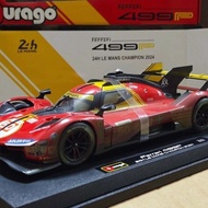 Betty Higher 1: 18 Ferrari 499P Racing Model Modificata Muddy Track Edition Champion Car