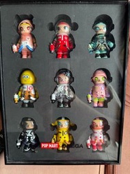 Popmart space mega molly 9隻 盒裝 SpongeBob 太空系列 pop mart 海綿寶寶