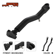 ขาตั้งรองรับด้านข้างของรถจักรยานยนต์อะลูมินัมอัลลอย CNC7075วัสดุเปล่าที่เป็นของแข็งสำหรับ MX3/MX4/MX