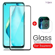 1-2pc camera lens tempered glass For huawei p40 lite glas screen protector hauwei p 40 light p40lite 40lite P40lite e p40 screen