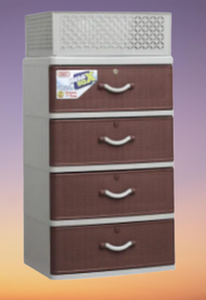 Zooey Mega Box Drawer 4 Layers
