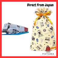 Plarail Thomas TS-10 Spencer + Indigo Takara Tomy Plarail Wrapping Bag L Beige TA650