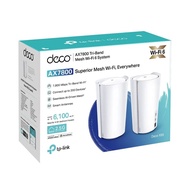 TP-Link Deco X95 AX7800 Whole Home Mesh WiFi 6 System Router (2 Pack)