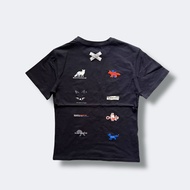 LIMITED EDITION ADER ERROR X MAISON KITSUNÉ T-SHIRT BLACK New Condition Size S