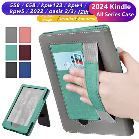 All Series Kindle Case For Paperwhite 12th Gen 7 inch Stand Cover for Kpw6/4/5/123 558/658 10th 11th