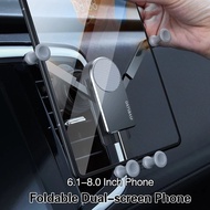 Car Holder Air Vent Adujstable For iPhone Samsung Galaxy Z Fold 3 Z Fold 2 Samsung S21 Xiaomi Tablet
