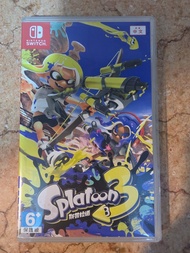 Nintendo Switch Splatoon 3 斯普拉遁 3 遊戲卡