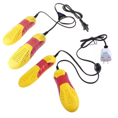 Race Car Voilet Light Shoe Dryer Foot Protectors Boot Odor Deodorant Dehumidify Device Shoes Drier H