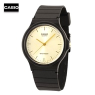 Velashop นาฬิกาข้อมือผู้ชาย  Casio สายเรซิ่น รุ่น MQ-24-9ELDF MQ-24-9E MQ-24 MQ24 - สีดำ