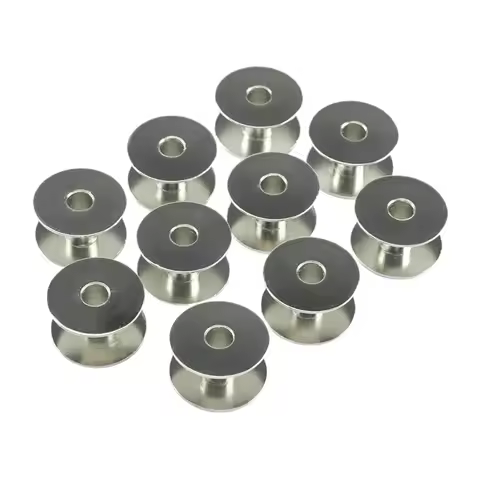 B1806-210-D00 Steel Bobbins Fits Brother BAS-311G, 342G, 342F, B434EX, JUKI AMS-210D, 210E Pattern S