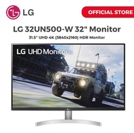 LG 32UN500-W 32" Inch VA UHD 60Hz HDR Monitor w/ FreeSync | LG 32" Inch Monitor | 32'' UHD HDR Monitor with FreeSync | LG MONITOR | 32' INCH MONITOR - 4K UHD MONITOR