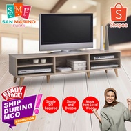 [SHIP DURING MCO] 5 Feet Wood Design TV Cabinet / TV Console / Media Cabinet / Display Cabinet