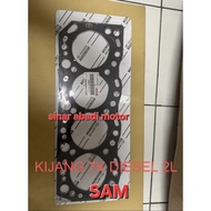 PAKING ONLY PAKING CYLINDER HEAD PAKING KOP DEKSEL PLATE/BESI KIJANG 7K DIESEL 2L