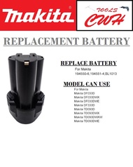 MAKITA DC10WA 10.8V 7.2V LITHIUM BATTERY OR CHARGER BL1013 DF330DWE DF330 TD090DWE TD090 LCT204 HS30