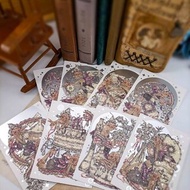WF009瓶中精靈_genie in a bottle/明信片套組postcard set