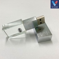 8GB USB Flash Drive,Crystal Clear Flash Drive