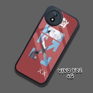 Case VIVO Y02 - Casing VIVO Y02 [ Kaws ] Silikon VIVO Y02 - Case Hp -