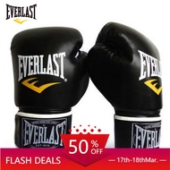 [COD] Everlast Professional Boxing and MMA Gloves Muay Thai Training 12oz Adult Fighting Training Sanda Gloves Punching Bag Fighting Gloves