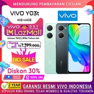 Vivo Y03t (4/32GB)(4/64GB) Unisoc T612 5000mAh  Baterai — Garansi Resmi Vivo Indonesia