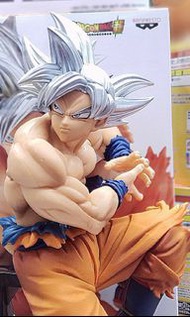 日版龍珠超之孫悟空在地球上龍珠超級撒亞人超本能銀髮figure(長盒)